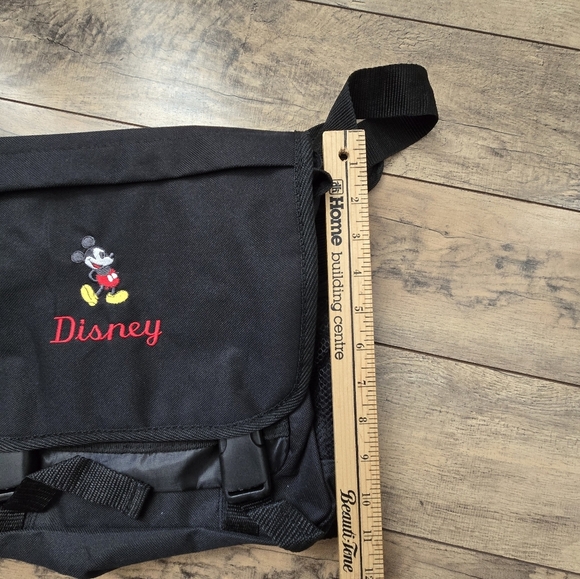 Disney Black Messenger Bag, Tons Of Pockets! - Picture 12 of 12